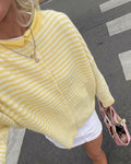 Retreat Striped Knit Cardigan