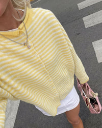 Retreat Striped Knit Cardigan