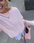 Retreat Striped Knit Cardigan