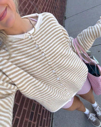 Retreat Striped Knit Cardigan