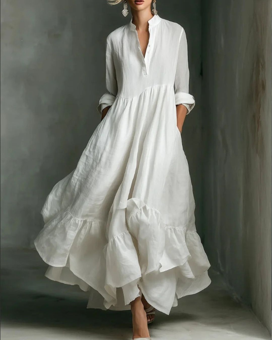 Elegant Flowy Maxi Dress