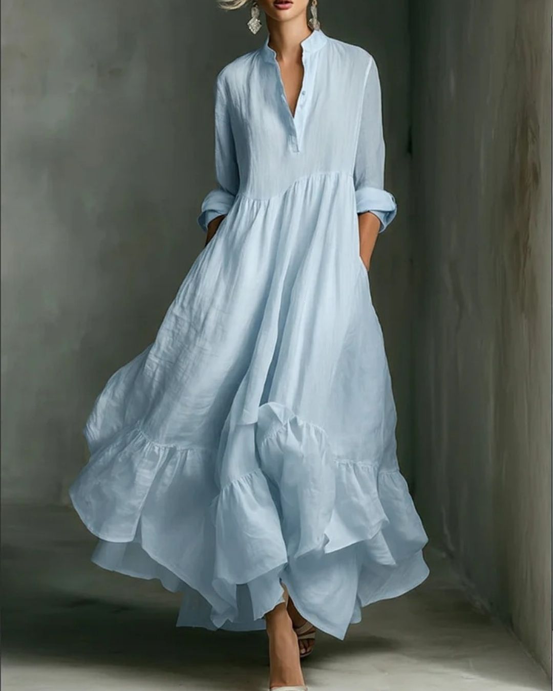 Elegant Flowy Maxi Dress
