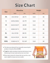 Guaina modellante per pancia e vita a doppio strato con reggiseno 