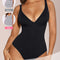 V Neck Bodysuit Tummy Control Shapewear