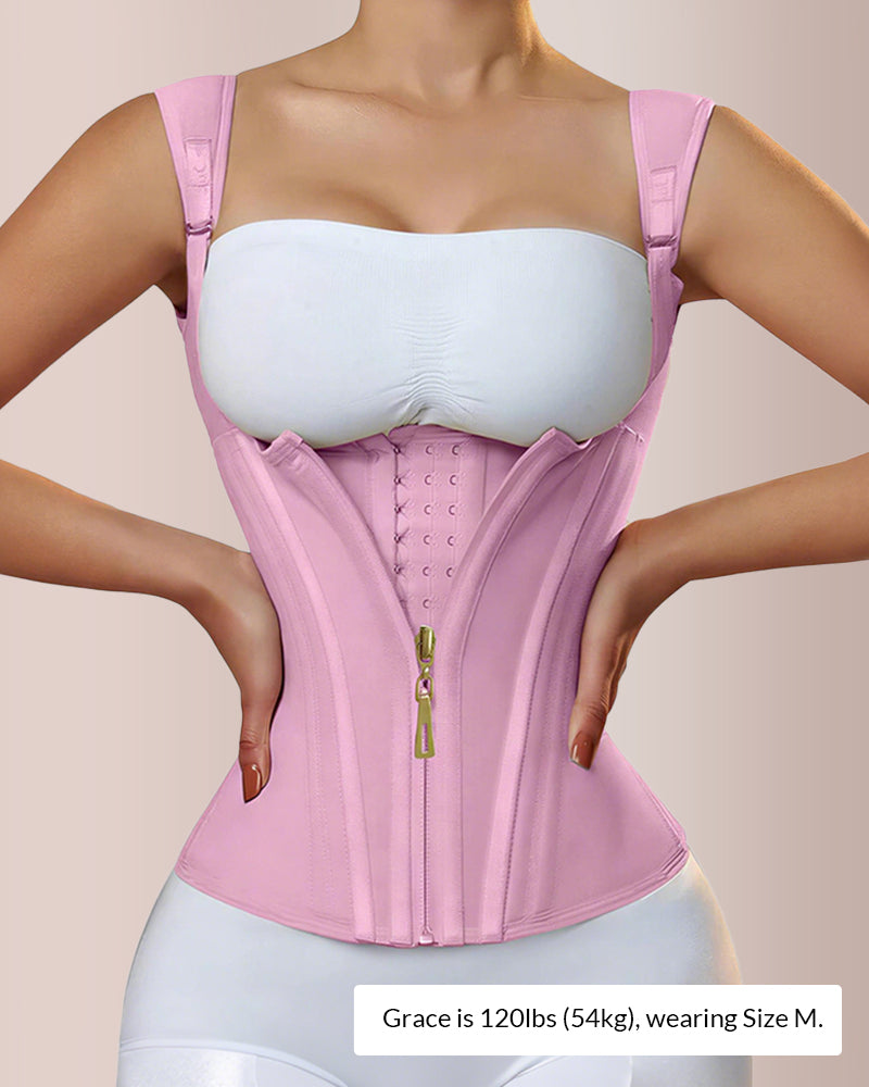 Double Waistband Corset Waist Trainer