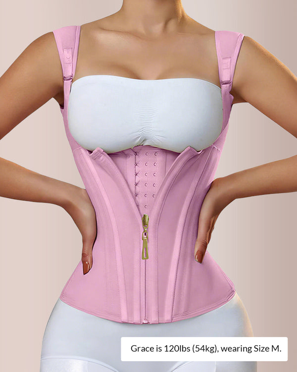 Double Waistband Corset Waist Trainer