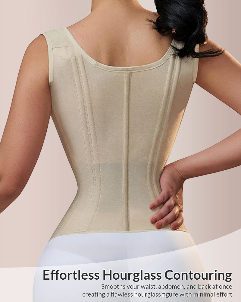 Corsetto con doppia cintura 