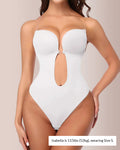 U-Plunge Backless Shapewear Bodysuit