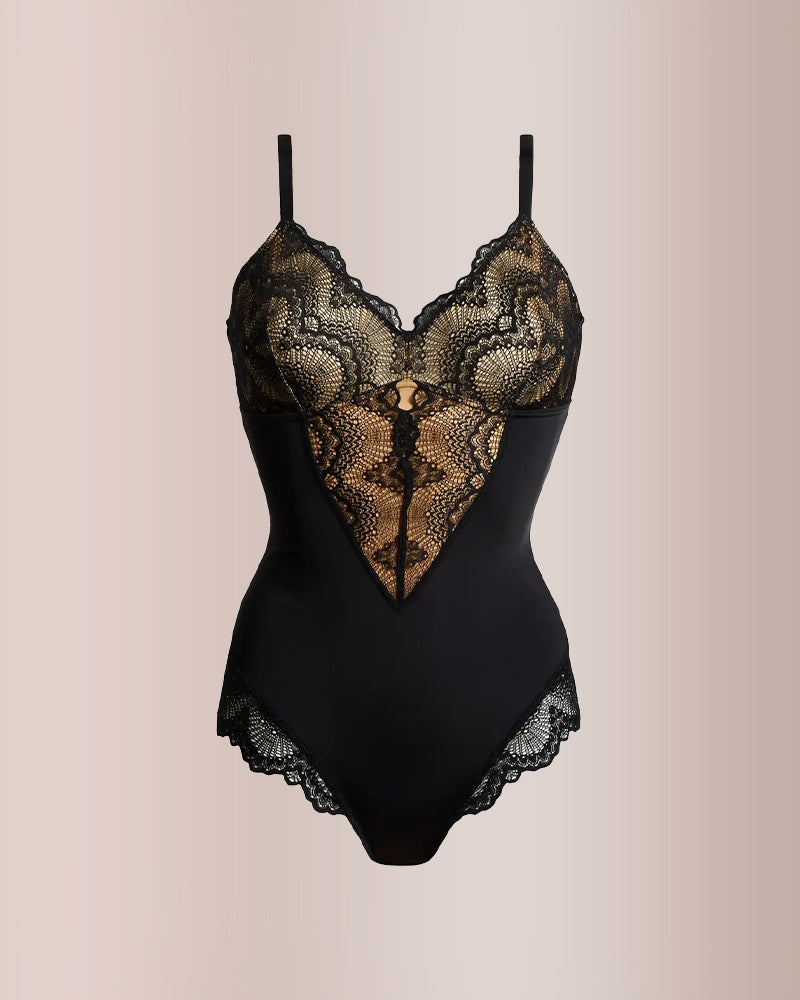 Sculpting Lace Shapewear Bodysuit