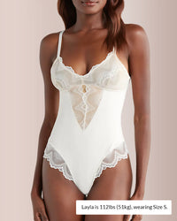 Sculpting Lace Shapewear Bodysuit