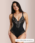 V-neck Lace Shapewear Bodysuit