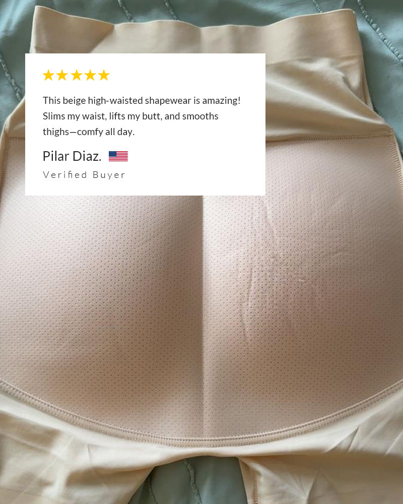 High-Waist Tummy Control Butt Lifter Shorts