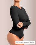 Sculpting Long Sleeve Crew Neck Bodysuit