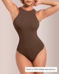 Seamless Crew Neck Sculpting Bodysuit Shapewear