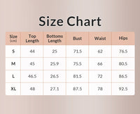 Completo top corto a maniche lunghe con bottoni e scollo a V