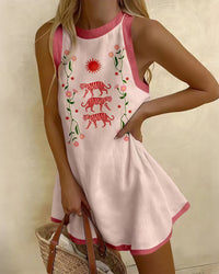 Elegante conjunto de vestido de encaje para dormir 