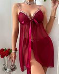 Seductive Sheer Flyaway Nightwear Set