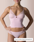 Lace Padded Triangle Camisole Set