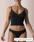 Lace Padded Triangle Camisole Set