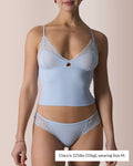 Lace Padded Triangle Camisole Set