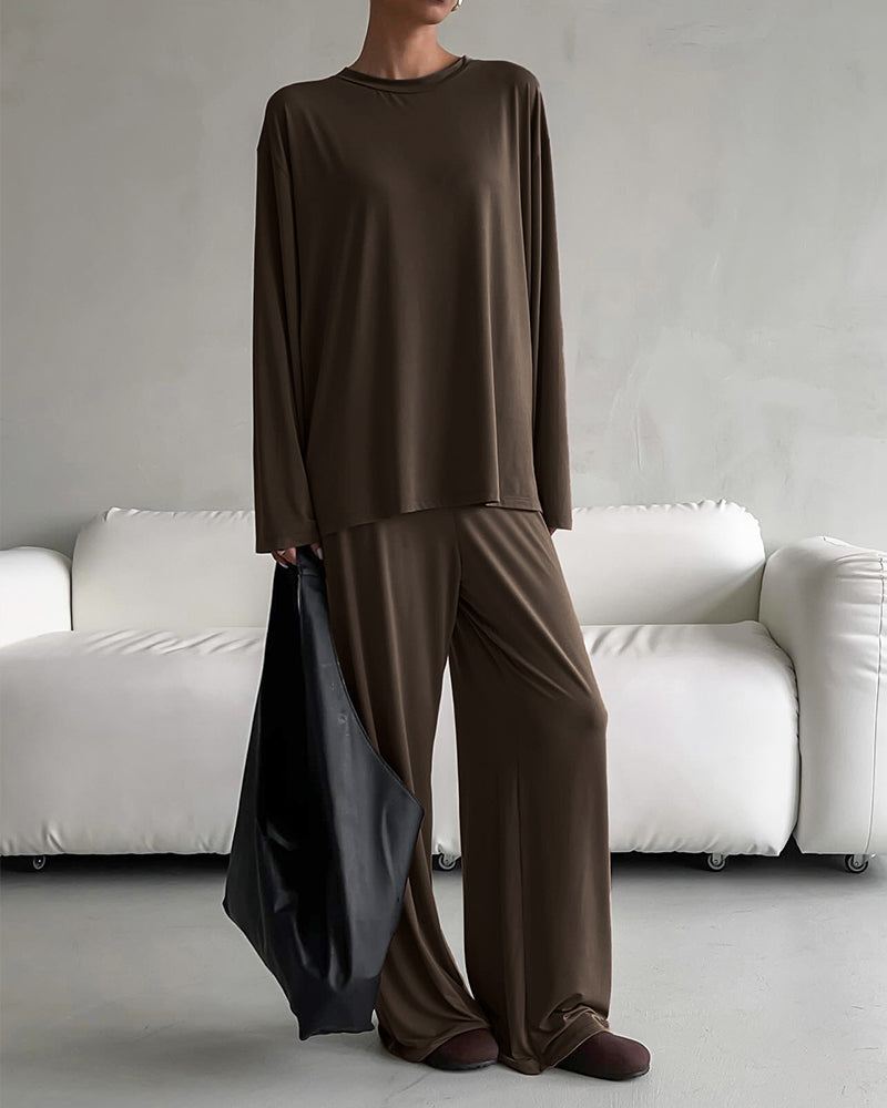 Lightweight Modal Soft Pajama Set