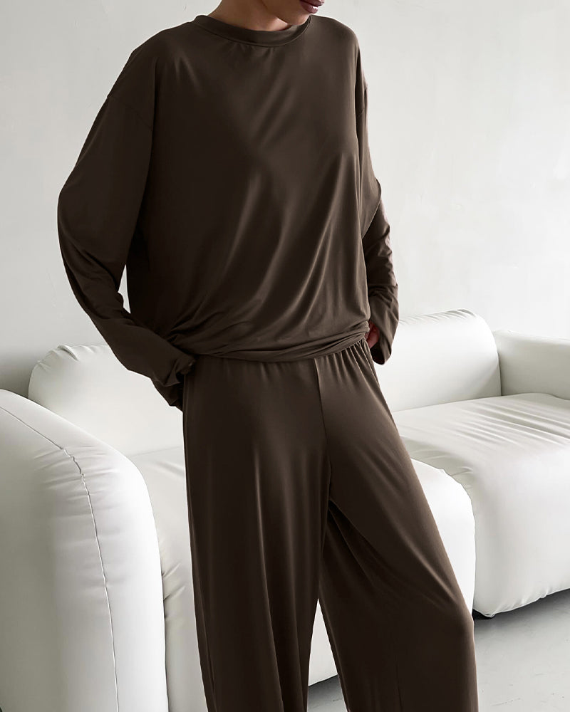 Lightweight & Skin-Friendly Modal Soft Pajama Set