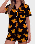 Halloween Cartoon 2-Piece Pajama Set