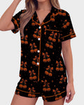 Halloween Cartoon 2-Piece Pajama Set