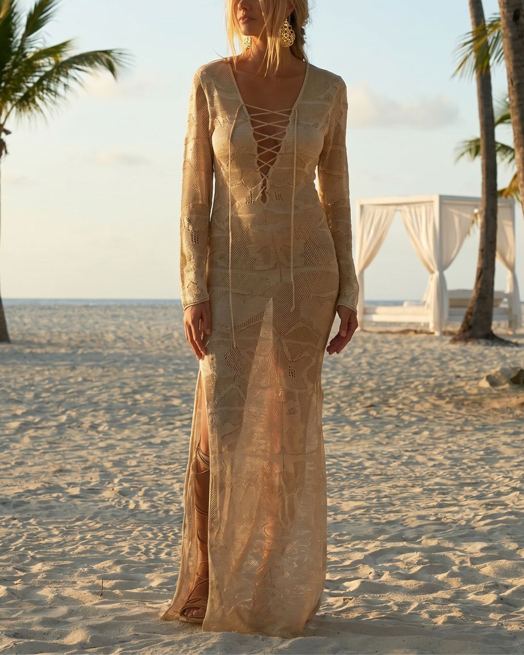 Lace Beach Cover-Up