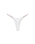 Metal V-Cut Low-Rise Ice Silk Thong