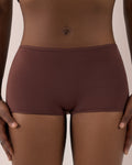 High-Stretch Breathable Mid-Waist Boyshorts