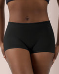 High-Stretch Breathable Mid-Waist Boyshorts