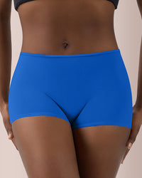 High-Stretch Breathable Mid-Waist Boyshorts