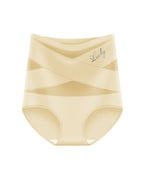 Crossover High-Waist Tummy Control Panties