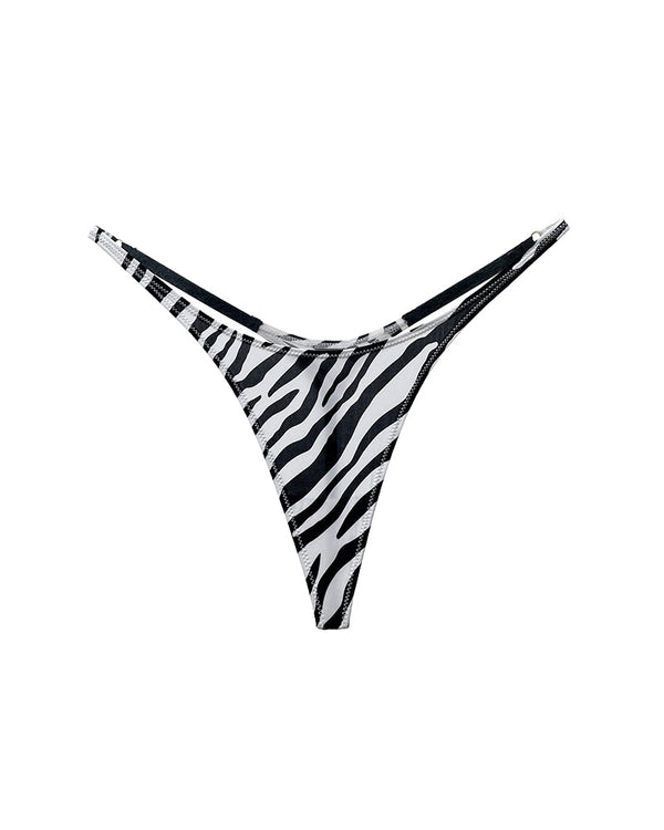 Adjustable Ice Silk Seamless Thong