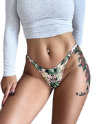 Adjustable Ice Silk Seamless Thong