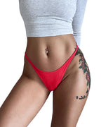 Adjustable Ice Silk Seamless Thong