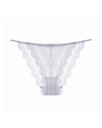 Sheer Floral Lace Strappy Cheeky Panties