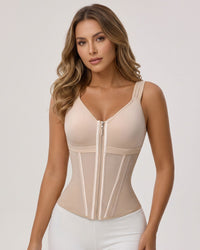 Double-Layer Tummy Waist Shaper With Bra