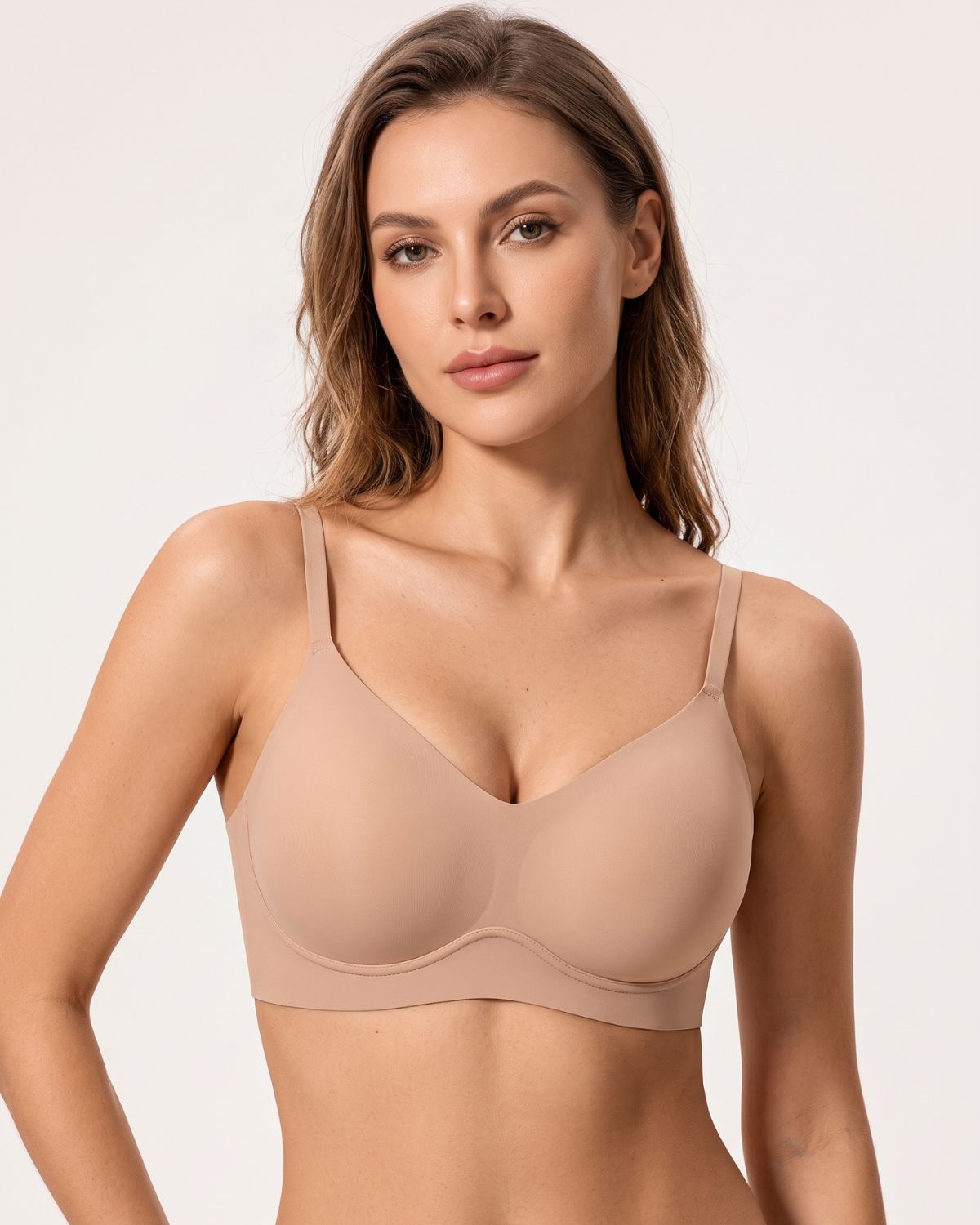 Seamless Jelly Strip Wireless Bra