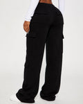 Relaxed Pocket Straight-Leg Pants