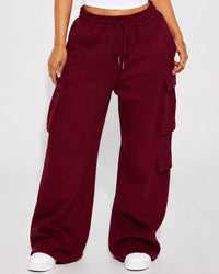 Relaxed Pocket Straight-Leg Pants