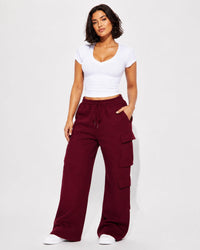 Relaxed Pocket Straight-Leg Pants