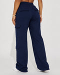 Relaxed Pocket Straight-Leg Pants