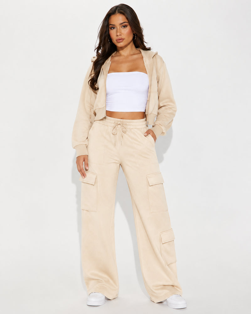 Relaxed Pocket Straight-Leg Pants