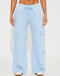Relaxed Pocket Straight-Leg Pants