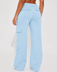 Relaxed Pocket Straight-Leg Pants