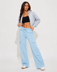 Relaxed Pocket Straight-Leg Pants