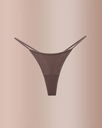 Animal Print Thin Strap Brief