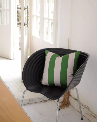 Mid-Century Stripe Throw Pillow for Sofa and Living Room